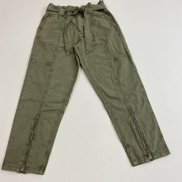 Blank NYC Pants - BLANK NYC Paper Bag Waist W/Belt Pant Size 27 NWOT